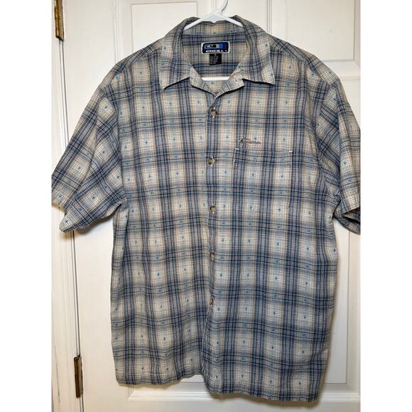 O’Neil men’s short leave button up shirt size medium - Picture 2 of 4
